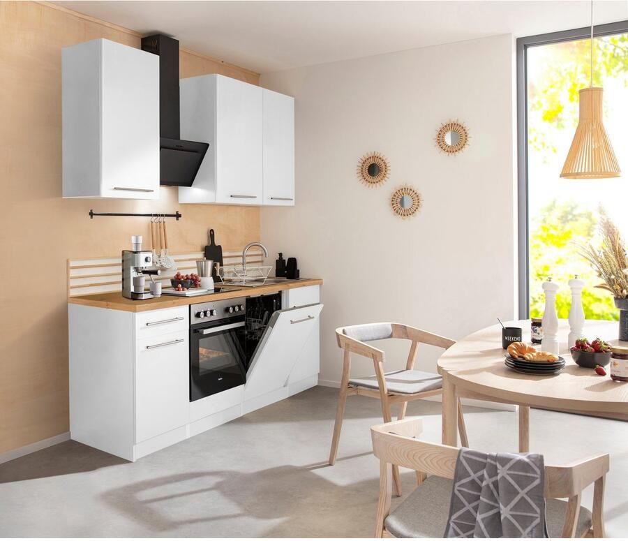 Wiho Küchen Keukenblok Unna zonder elektrische apparaten breedte 220 cm - Foto 4