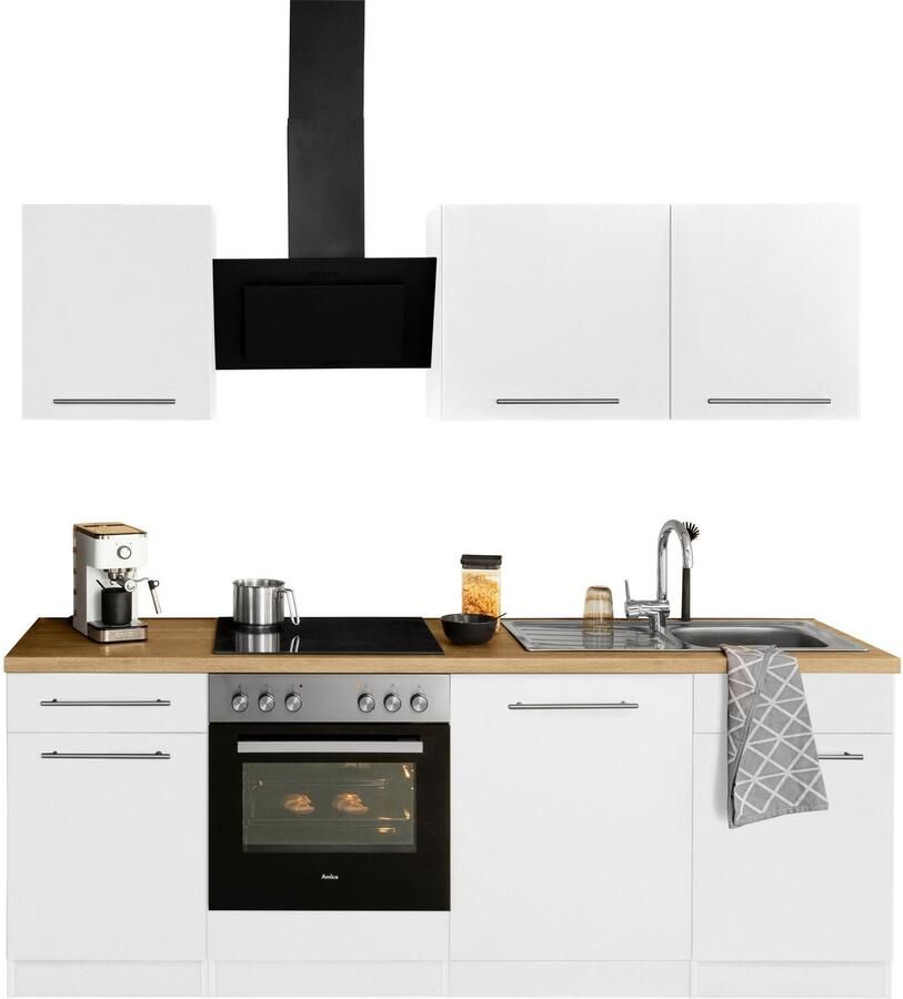 Wiho Küchen Keukenblok Unna zonder elektrische apparaten breedte 220 cm - Foto 9