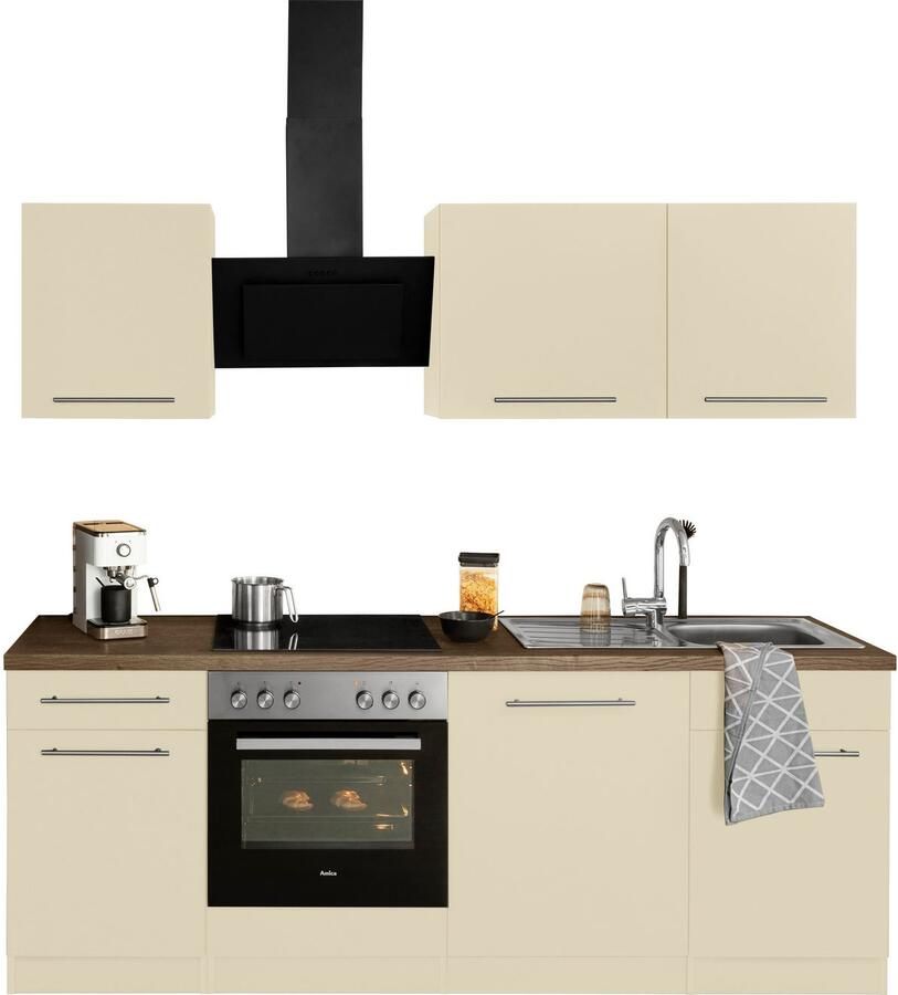 Wiho Küchen Keukenblok Unna zonder elektrische apparaten breedte 220 cm - Foto 9