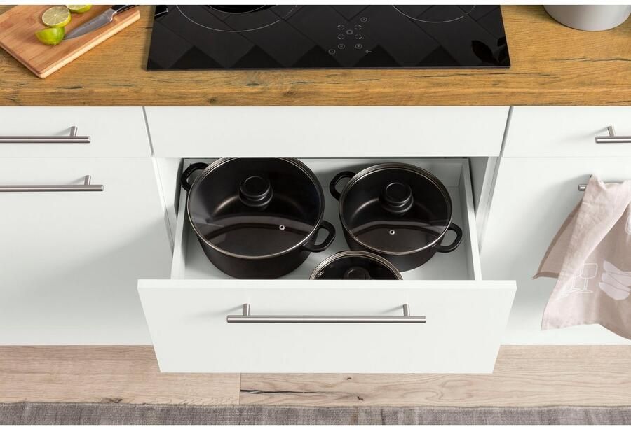 Wiho Küchen Keukenblok Unna zonder elektrische apparaten breedte 280 cm - Foto 5