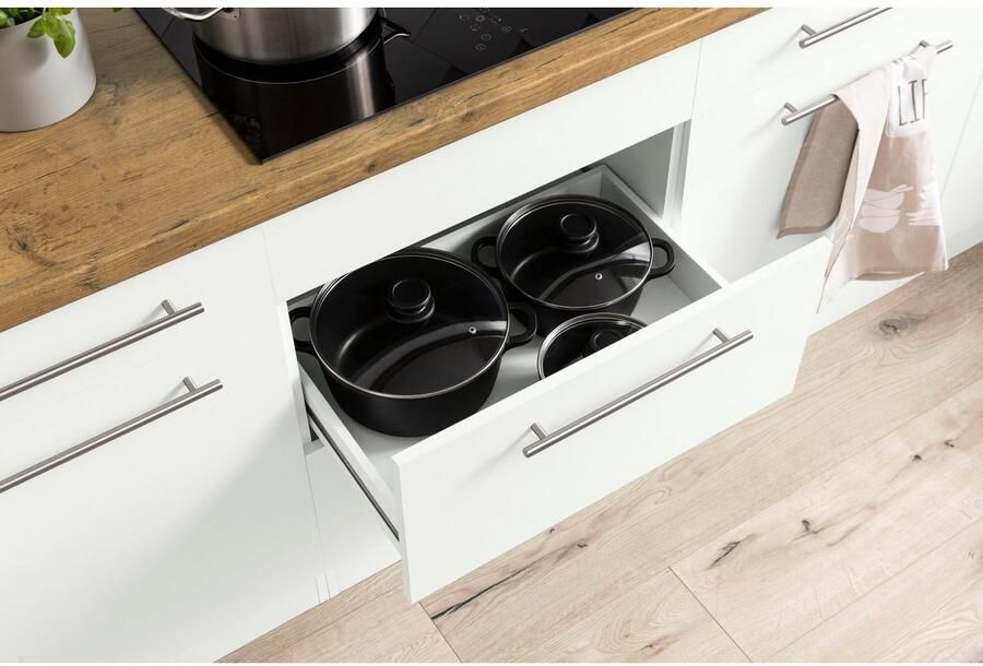 Wiho Küchen Keukenblok Unna zonder elektrische apparaten breedte 280 cm - Foto 6