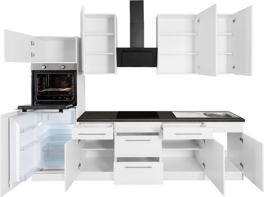 Wiho Küchen Keukenblok Unna zonder elektrische apparaten breedte 280 cm - Foto 2