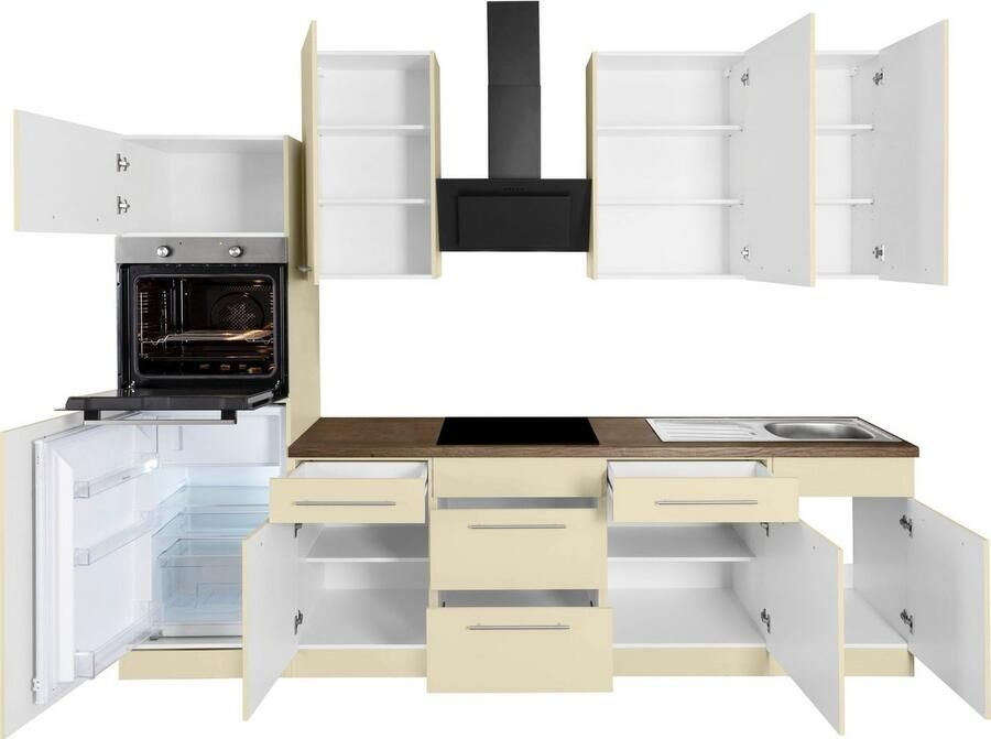 Wiho Küchen Keukenblok Unna zonder elektrische apparaten breedte 280 cm - Foto 2