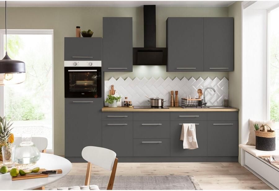 Wiho Küchen Keukenblok Unna zonder elektrische apparaten breedte 280 cm - Foto 3