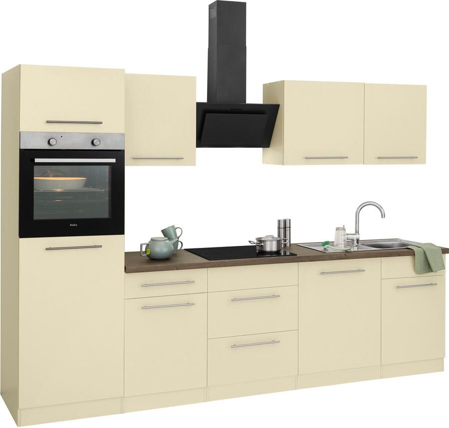 Wiho Küchen Keukenblok Unna zonder elektrische apparaten breedte 280 cm - Foto 10