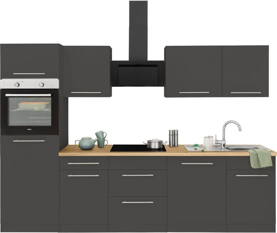 Wiho Küchen Keukenblok Unna zonder elektrische apparaten breedte 280 cm - Foto 2