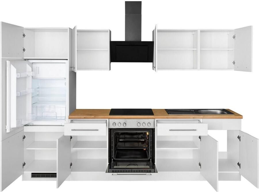 Wiho Küchen Keukenblok Unna zonder elektrische apparaten breedte 280 cm - Foto 3