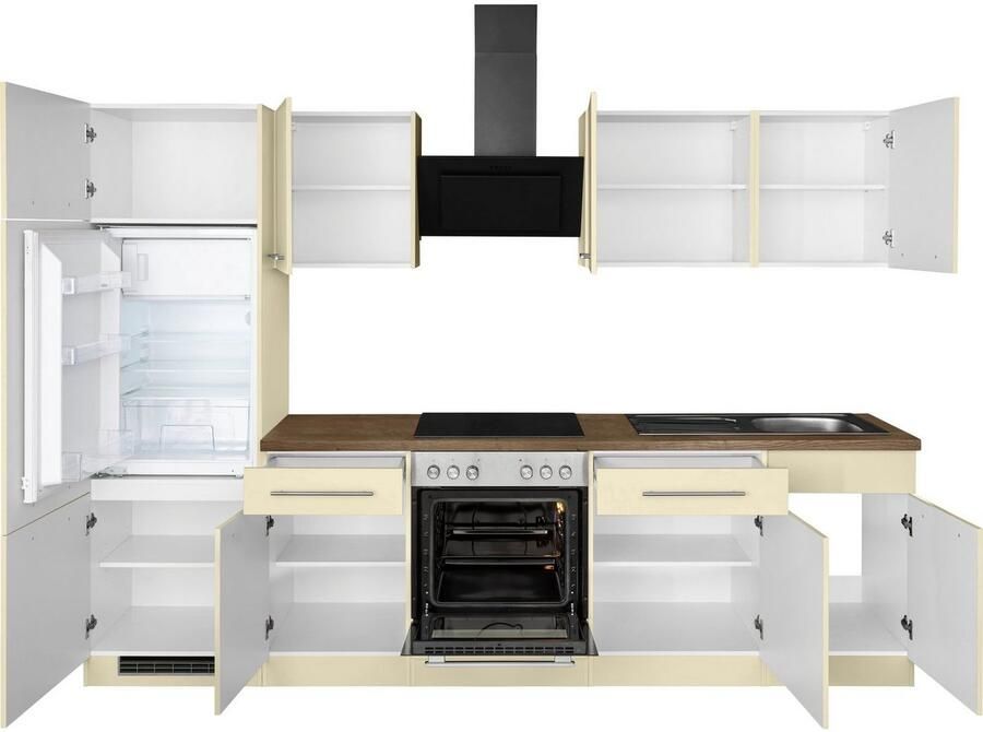 Wiho Küchen Keukenblok Unna zonder elektrische apparaten breedte 280 cm - Foto 3