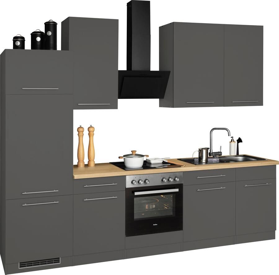 Wiho Küchen Keukenblok Unna zonder elektrische apparaten breedte 280 cm - Foto 11