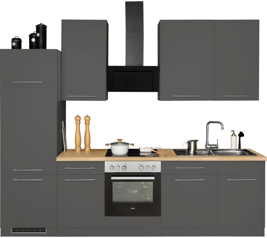 Wiho Küchen Keukenblok Unna zonder elektrische apparaten breedte 280 cm - Foto 2