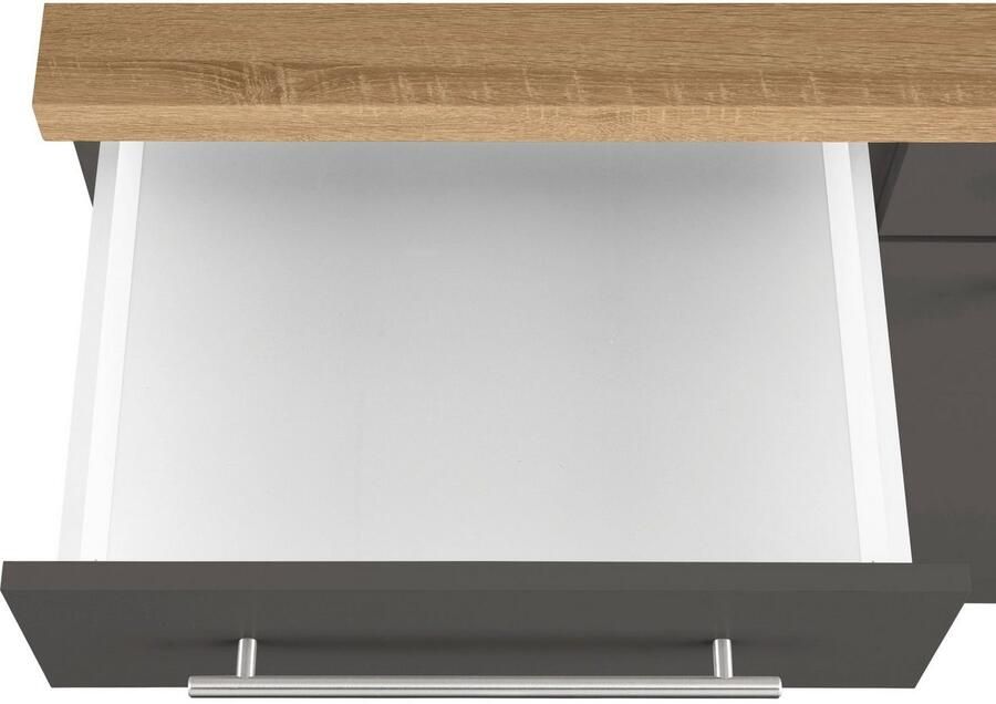 Wiho Küchen Keukenblok Unna zonder elektrische apparaten breedte 280 cm - Foto 6