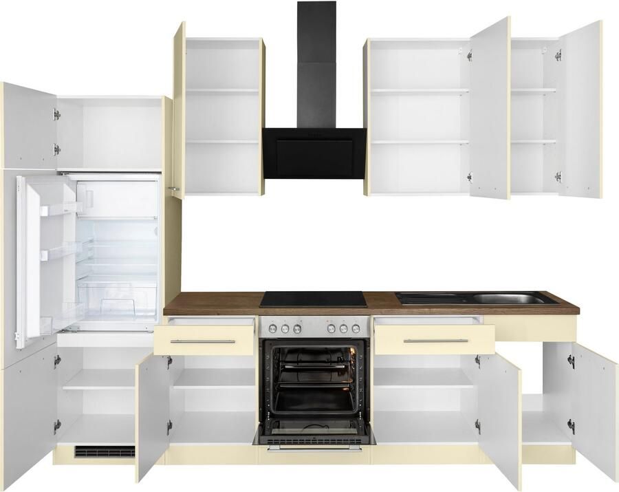 Wiho Küchen Keukenblok Unna zonder elektrische apparaten breedte 280 cm - Foto 3