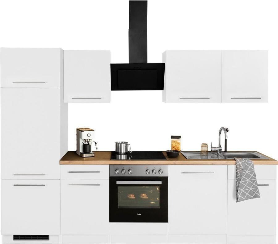 Wiho Küchen Keukenblok Unna zonder elektrische apparaten breedte 280 cm - Foto 10