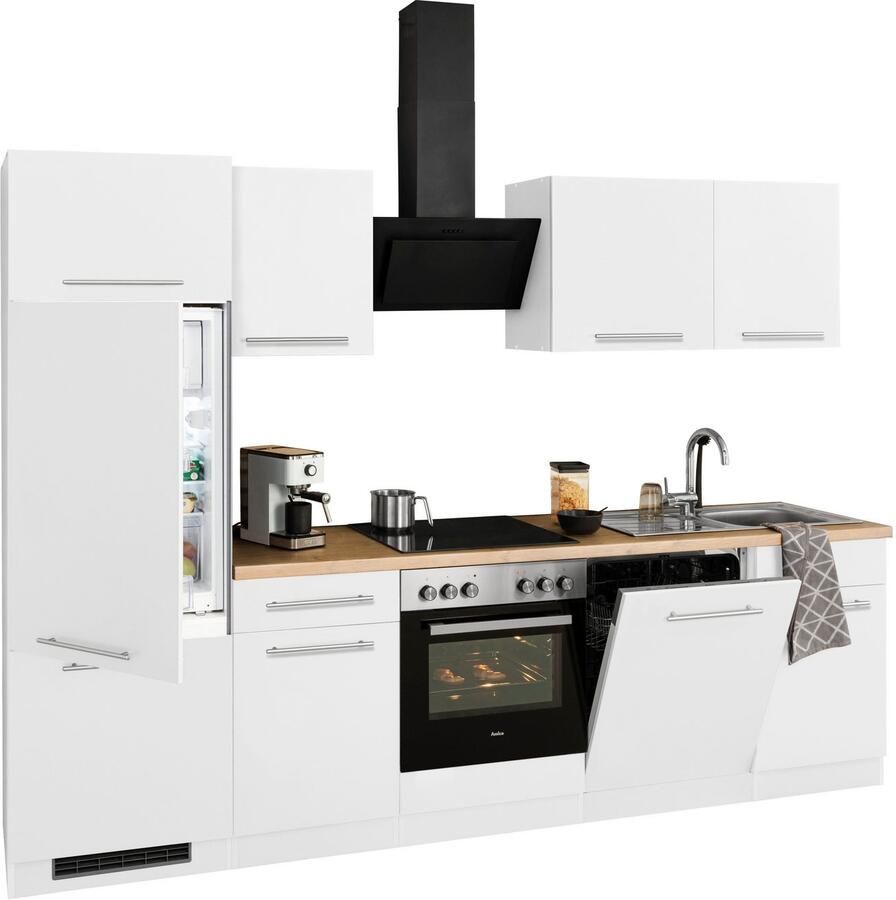 Wiho Küchen Keukenblok Unna zonder elektrische apparaten breedte 280 cm