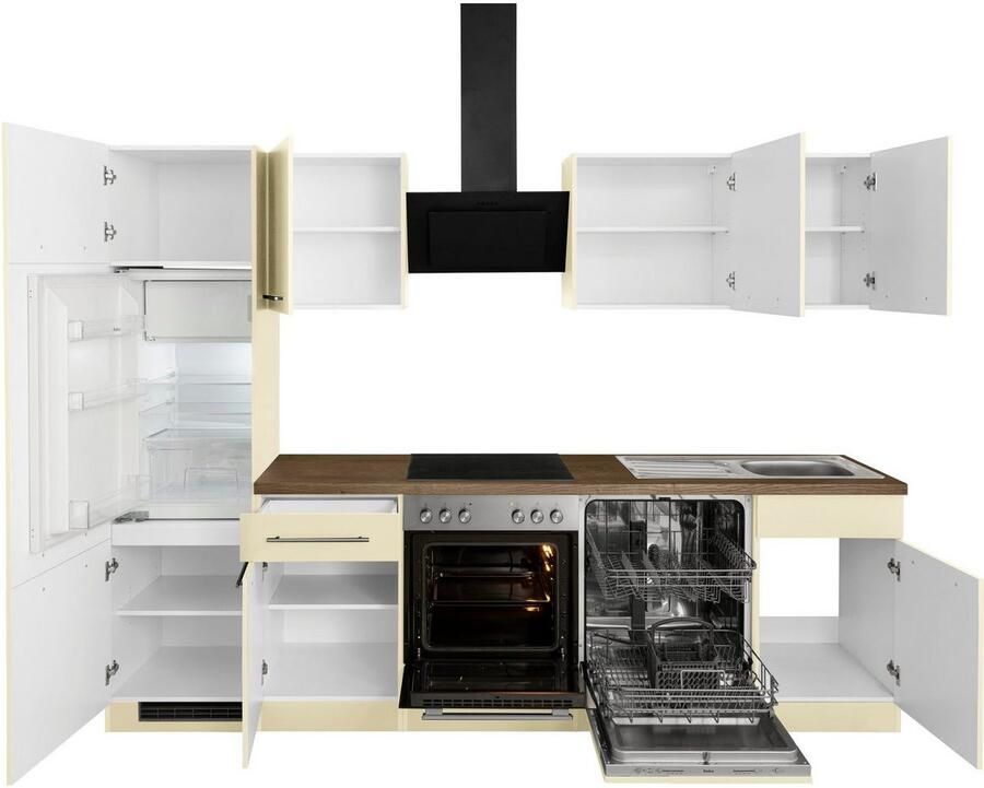 Wiho Küchen Keukenblok Unna zonder elektrische apparaten breedte 280 cm - Foto 4