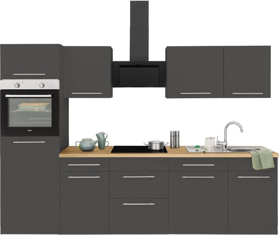 Wiho Küchen Keukenblok Unna zonder elektrische apparaten breedte 280 cm - Foto 2