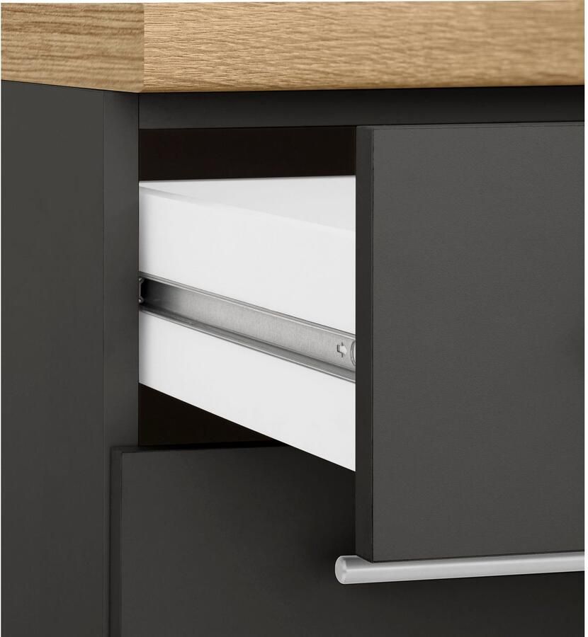 Wiho Küchen Keukenblok Unna zonder elektrische apparaten breedte 280 cm