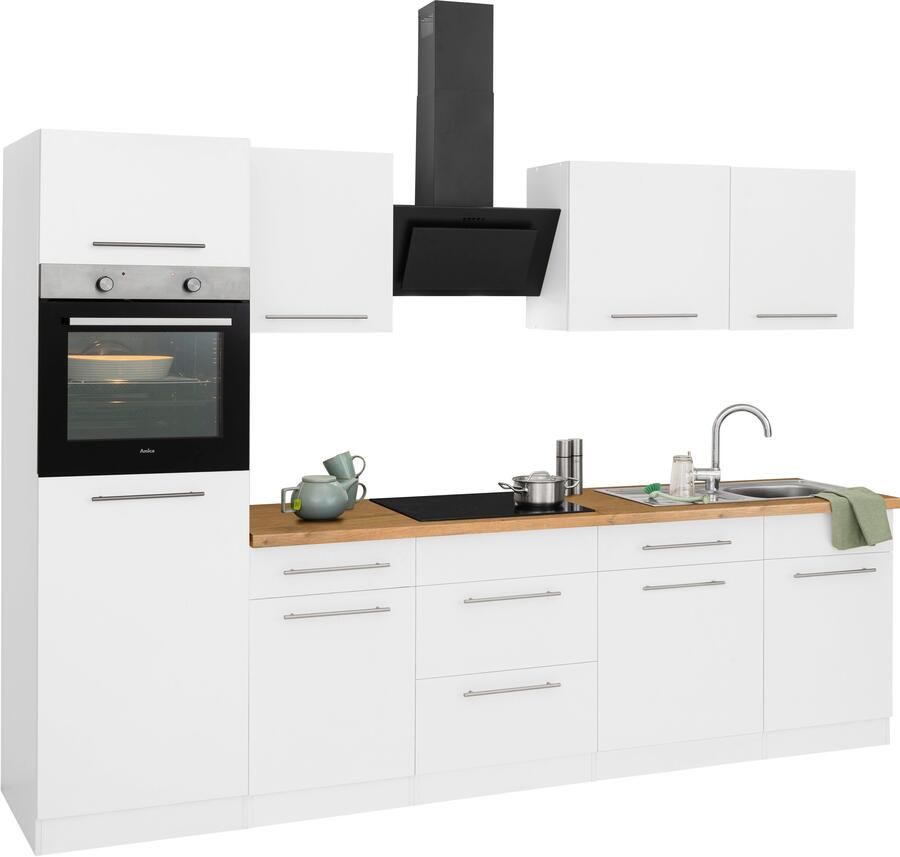 Wiho Küchen Keukenblok Unna zonder elektrische apparaten breedte 280 cm - Foto 8