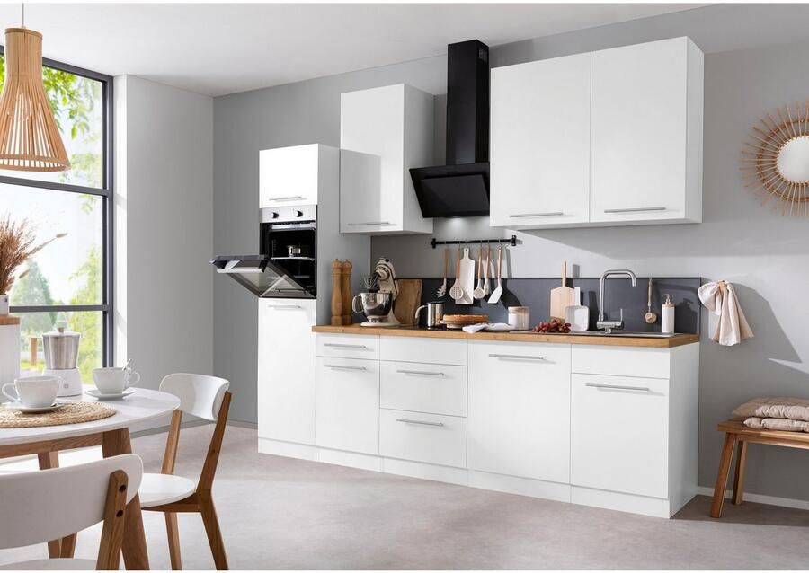 Wiho Küchen Keukenblok Unna zonder elektrische apparaten breedte 280 cm - Foto 8