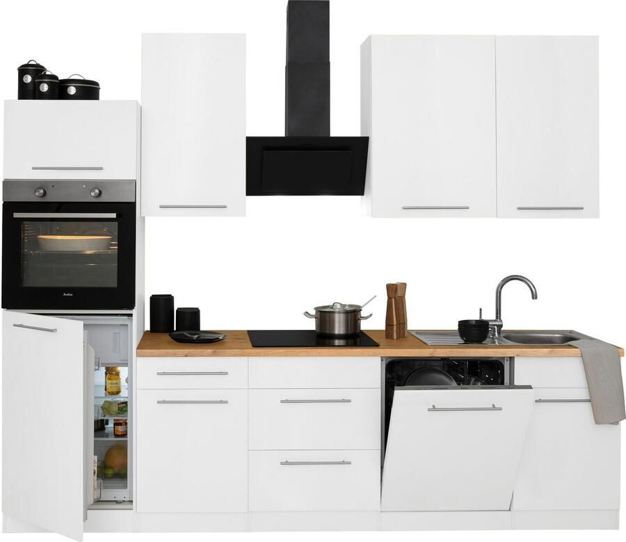 Wiho Küchen Keukenblok Unna zonder elektrische apparaten breedte 280 cm - Foto 3