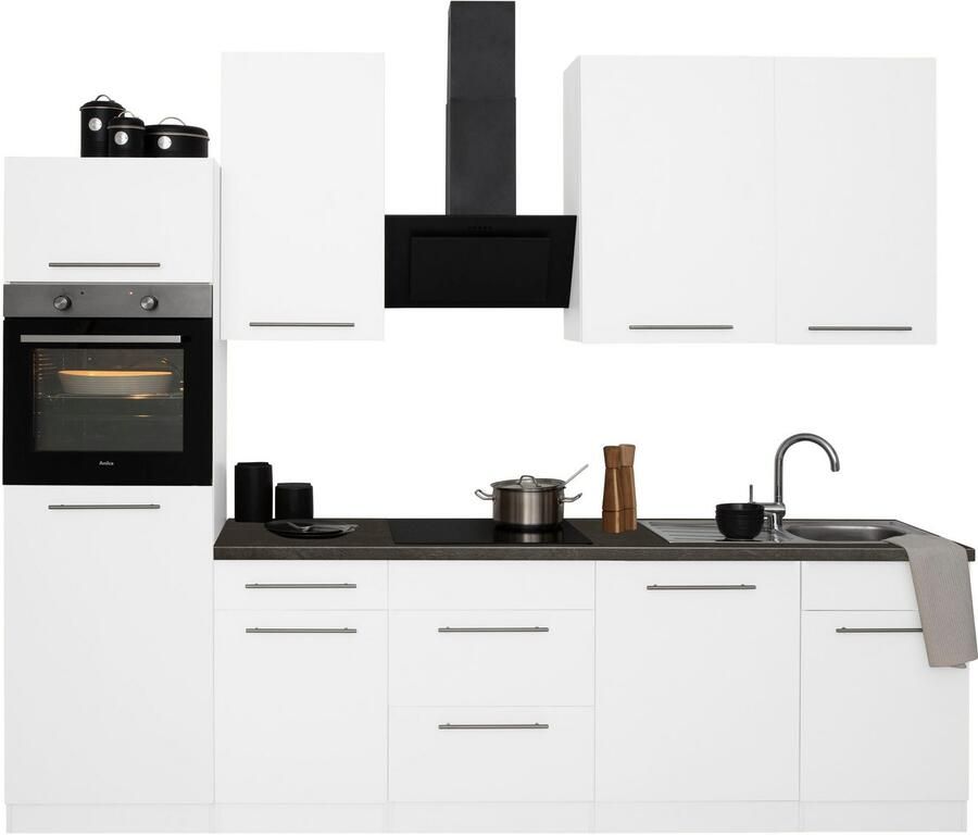 Wiho Küchen Keukenblok Unna zonder elektrische apparaten breedte 280 cm - Foto 3