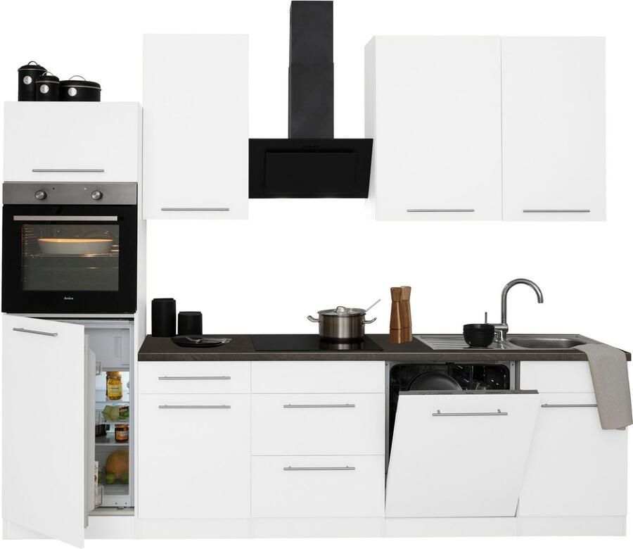 Wiho Küchen Keukenblok Unna zonder elektrische apparaten breedte 280 cm - Foto 2