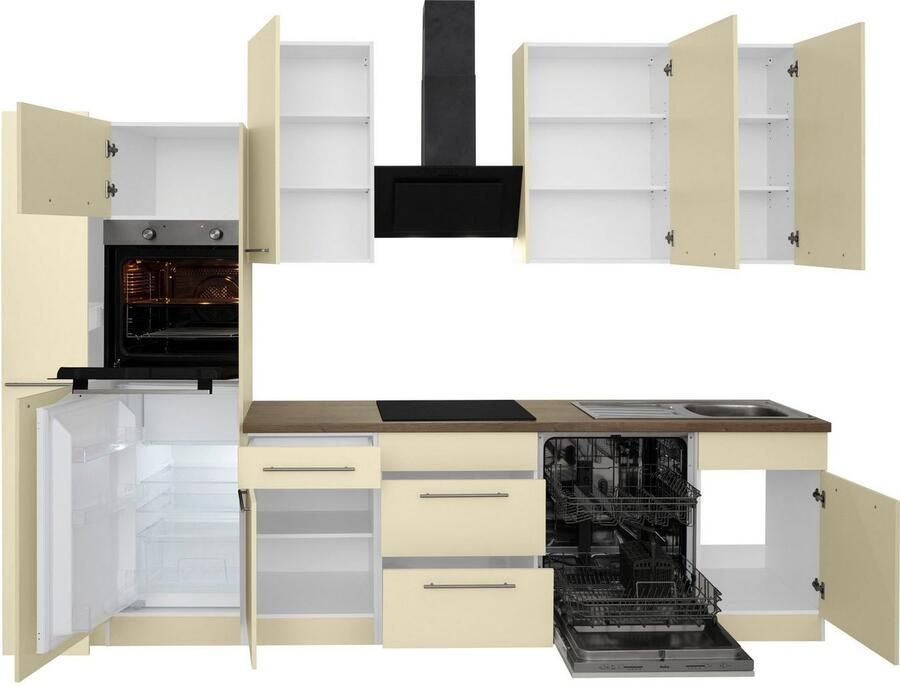 Wiho Küchen Keukenblok Unna zonder elektrische apparaten breedte 310 cm - Foto 5