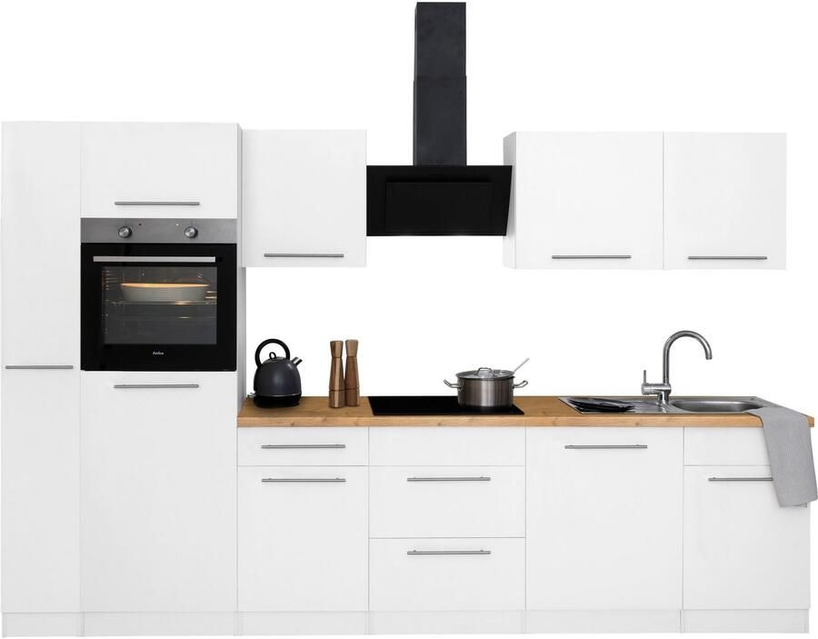 Wiho Küchen Keukenblok Unna zonder elektrische apparaten breedte 310 cm - Foto 5