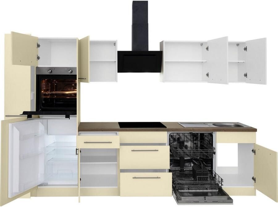 Wiho Küchen Keukenblok Unna zonder elektrische apparaten breedte 310 cm - Foto 6