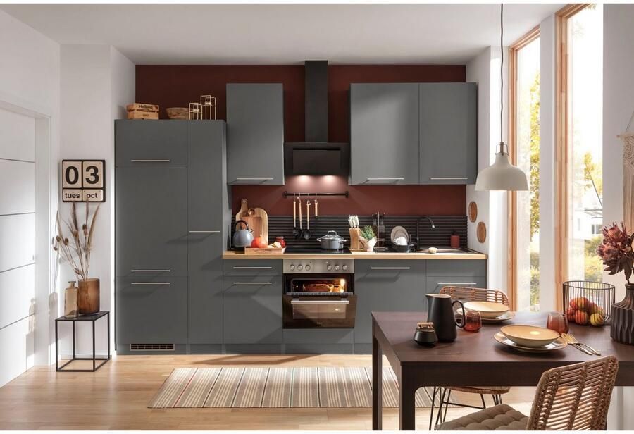 Wiho Küchen Keukenblok Unna zonder elektrische apparaten breedte 310 cm - Foto 5