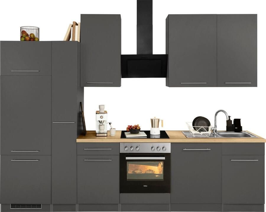 Wiho Küchen Keukenblok Unna zonder elektrische apparaten breedte 310 cm - Foto 3