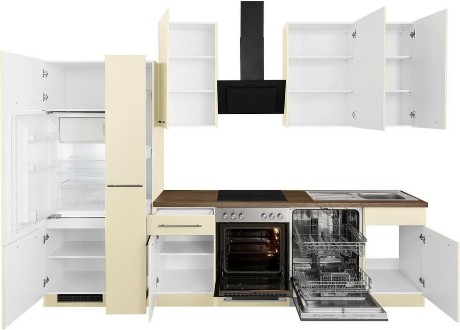 Wiho Küchen Keukenblok Unna zonder elektrische apparaten breedte 310 cm - Foto 5