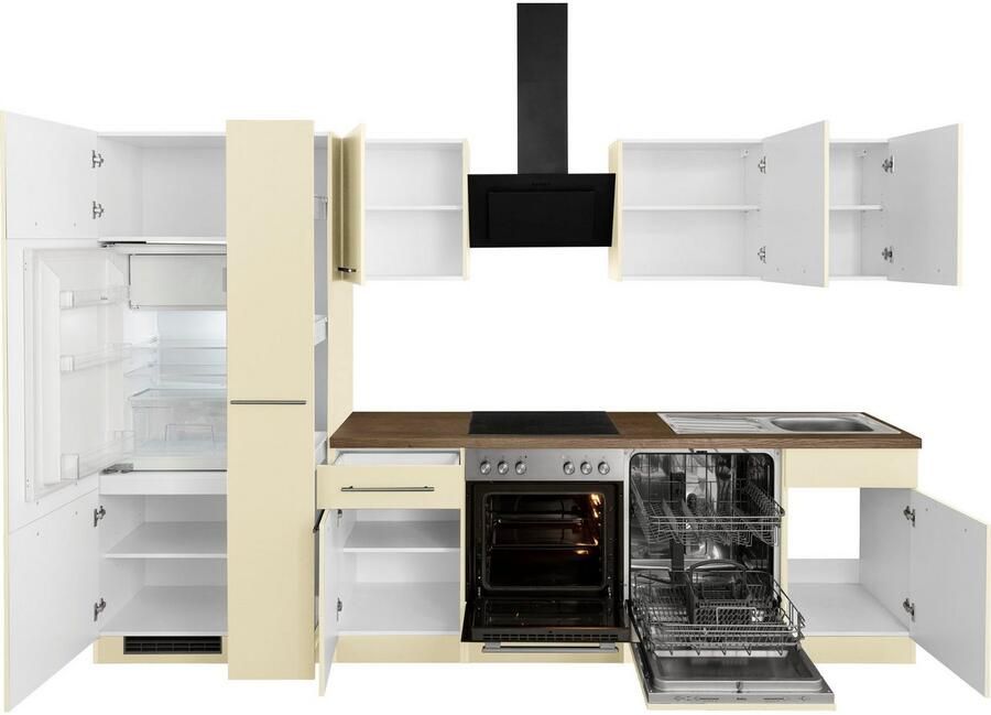 Wiho Küchen Keukenblok Unna zonder elektrische apparaten breedte 310 cm - Foto 3