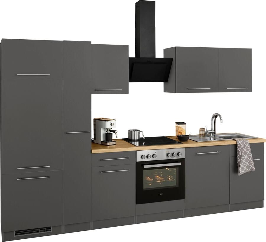 Wiho Küchen Keukenblok Unna zonder elektrische apparaten breedte 310 cm - Foto 9