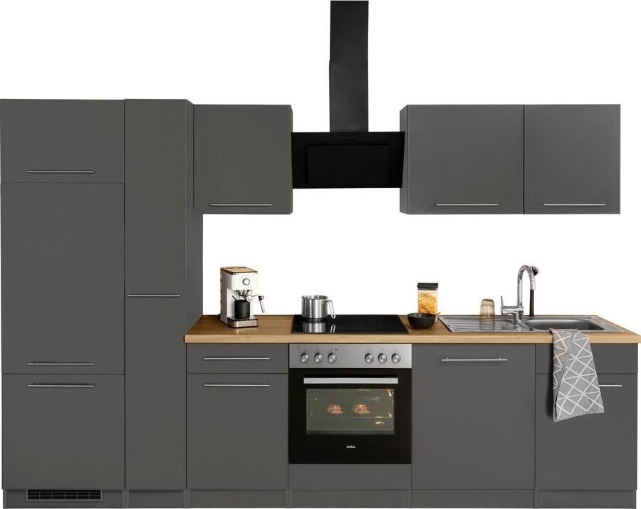 Wiho Küchen Keukenblok Unna zonder elektrische apparaten breedte 310 cm - Foto 2