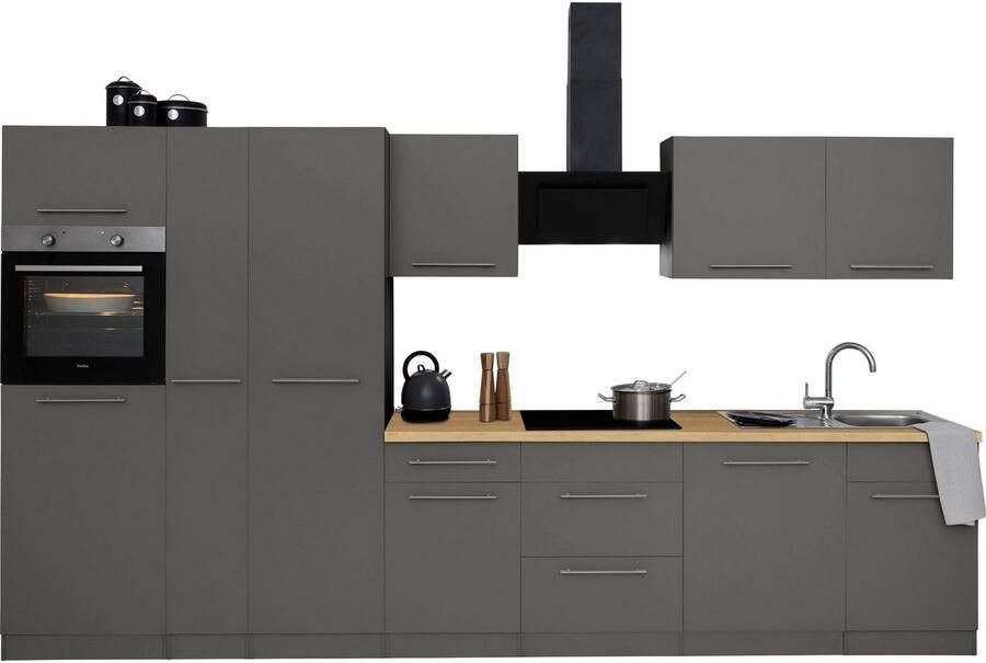 Wiho Küchen Keukenblok Unna zonder elektrische apparaten breedte 360 cm - Foto 4