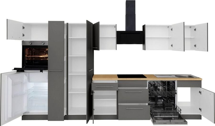 Wiho Küchen Keukenblok Unna zonder elektrische apparaten breedte 360 cm - Foto 6