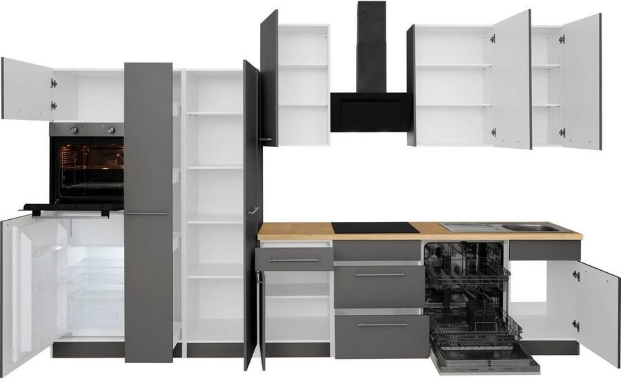 Wiho Küchen Keukenblok Unna zonder elektrische apparaten breedte 360 cm - Foto 7