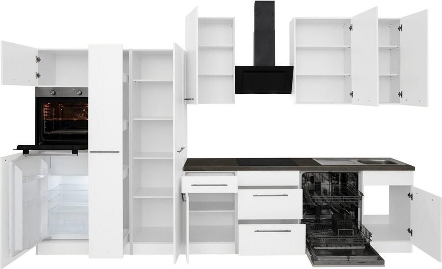 Wiho Küchen Keukenblok Unna zonder elektrische apparaten breedte 360 cm - Foto 7