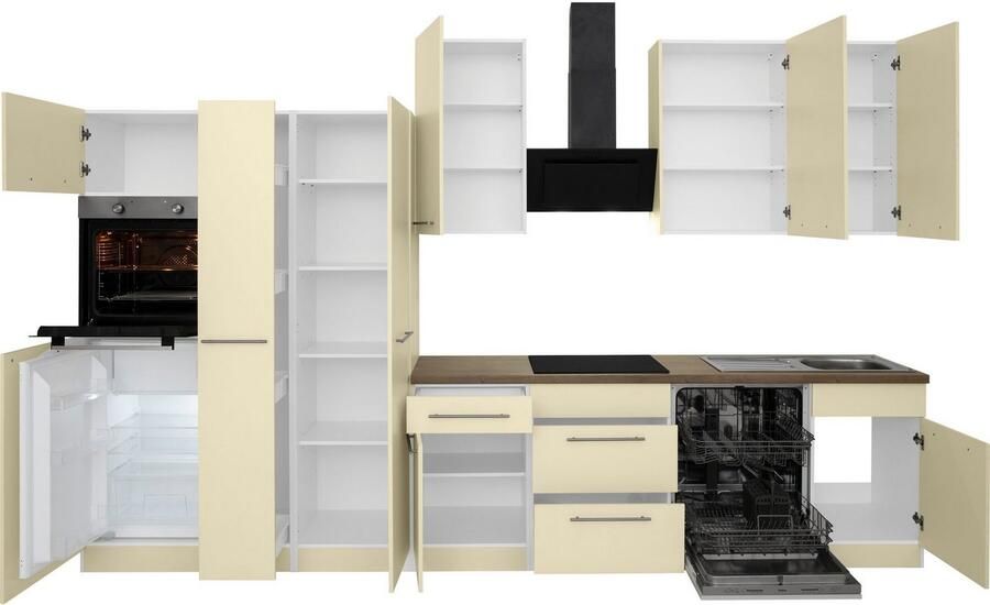 Wiho Küchen Keukenblok Unna zonder elektrische apparaten breedte 360 cm - Foto 6