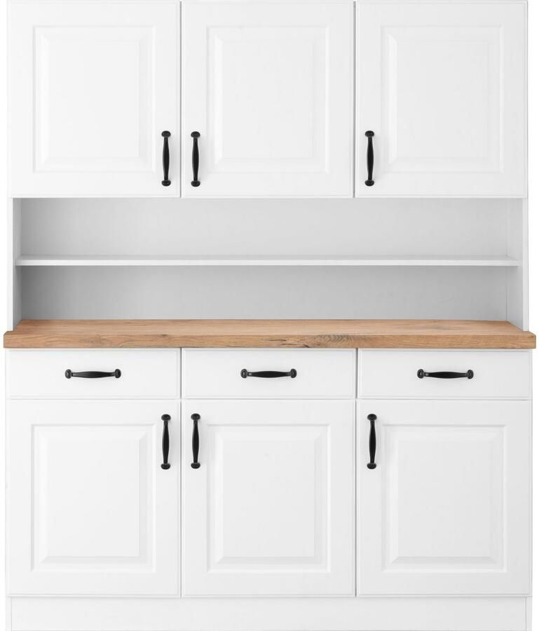 Wiho Küchen Keukenbuffet Erla 150 cm breed met vakkenfront - Foto 4