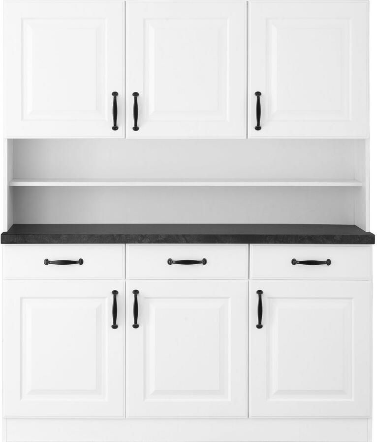 Wiho Küchen Keukenbuffet Erla 150 cm breed met vakkenfront - Foto 4