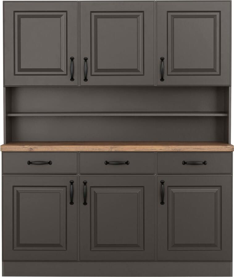 Wiho Küchen Keukenbuffet Erla 150 cm breed met vakkenfront - Foto 5