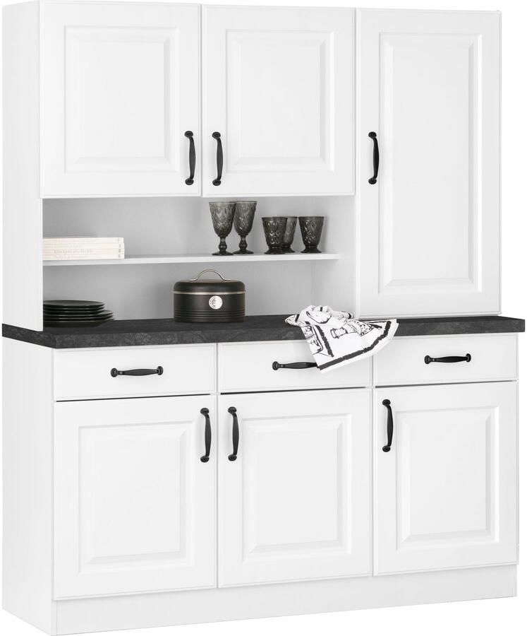 Wiho Küchen Keukenbuffet Erla 150 cm breed met vakkenfront - Foto 5