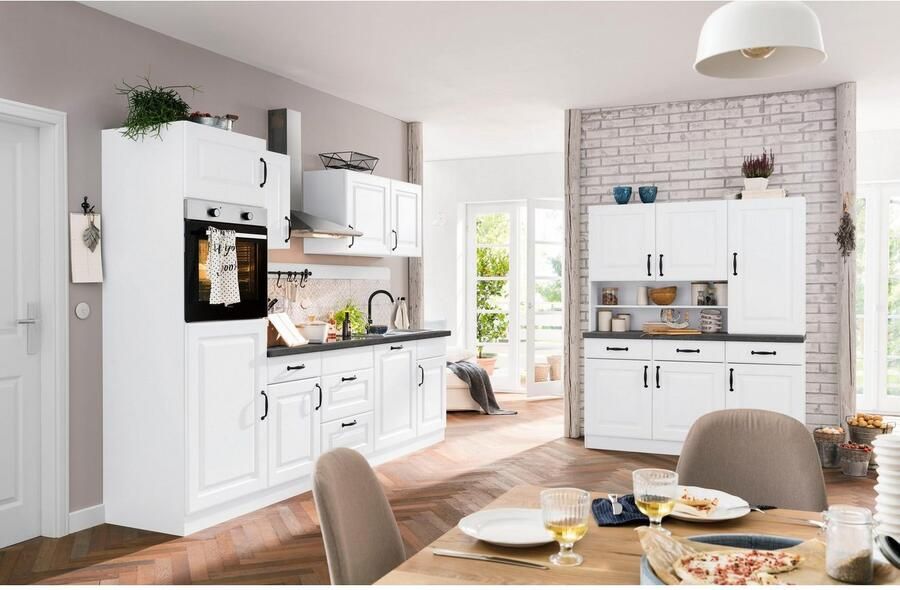 Wiho Küchen Keukenbuffet Erla 150 cm breed met vakkenfront - Foto 6