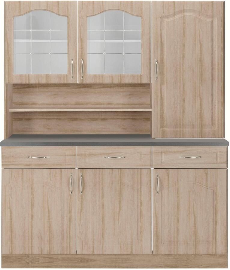 Wiho Küchen Keukenbuffet Linz 150 cm breed in landhuisstijl - Foto 4