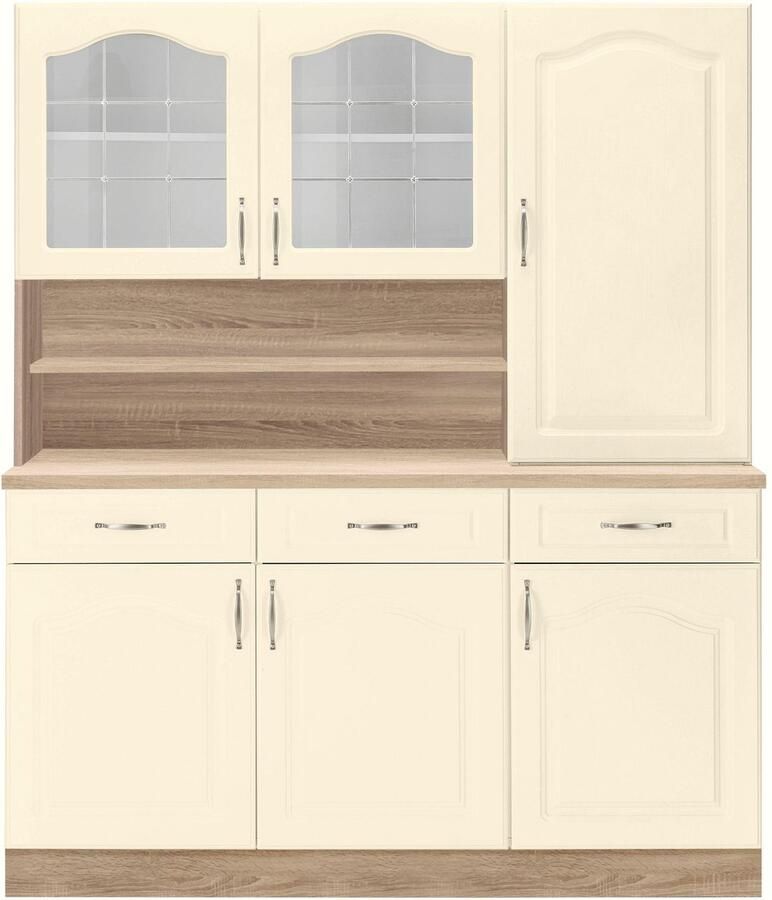 Wiho Küchen Keukenbuffet Linz 150 cm breed in landhuisstijl - Foto 4