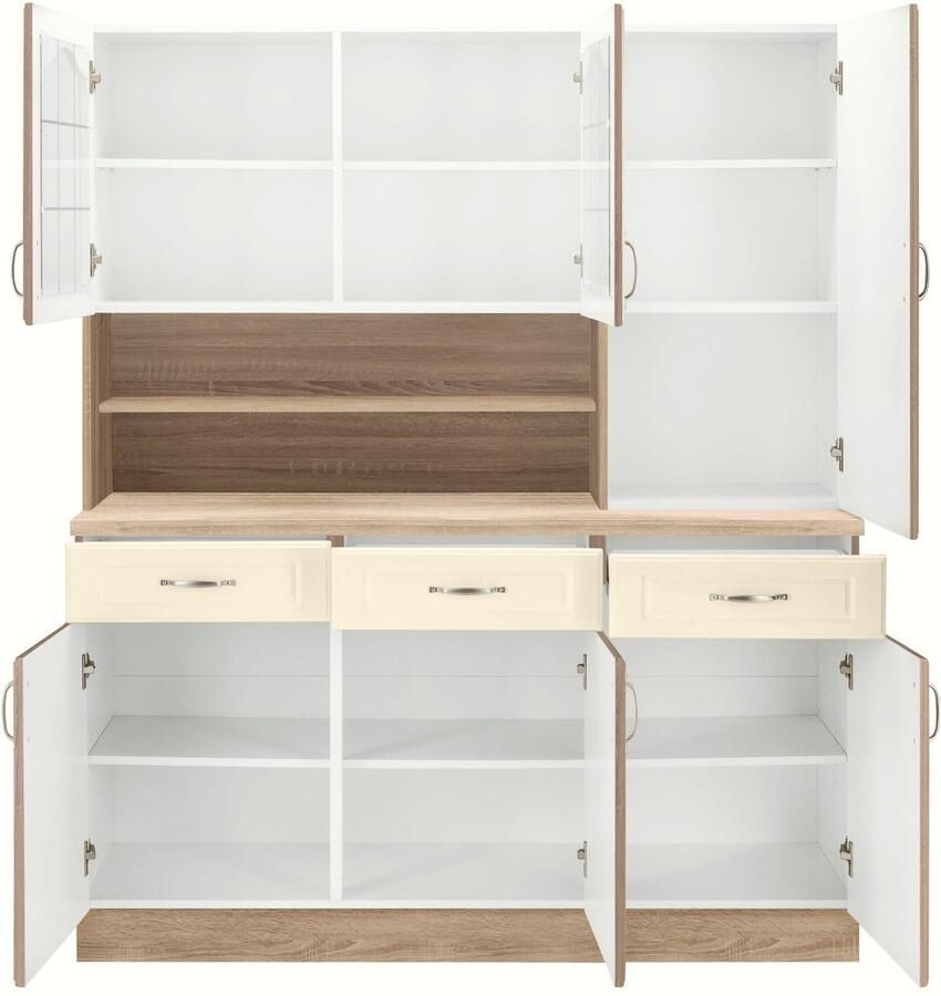 Wiho Küchen Keukenbuffet Linz 150 cm breed in landhuisstijl - Foto 2