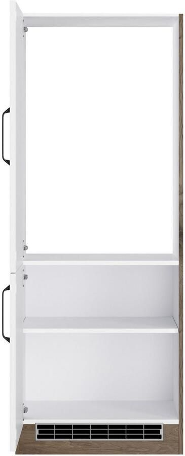 Wiho Küchen Koelkastombouw Elba Breedte 60 cm hoogte 165 cm