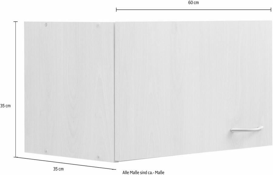Wiho Küchen Lage hangkast Kiel 60 cm breed